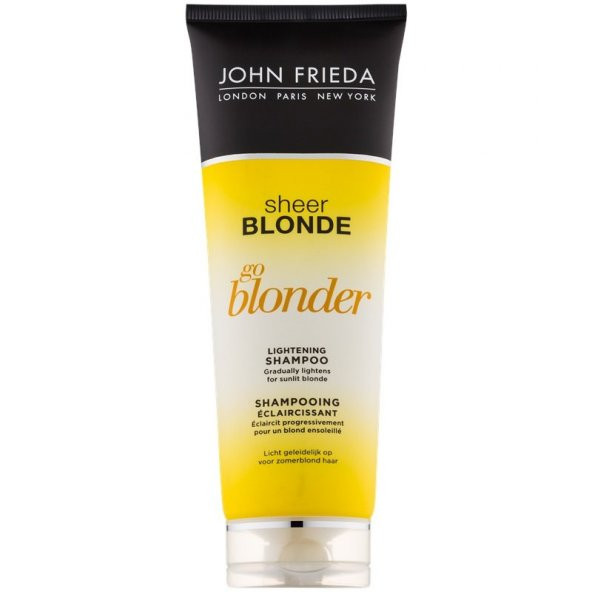 John Frieda Sheer Blonde Sarı Saçlara Güneş Işıltısı İçin Şampuan - 3