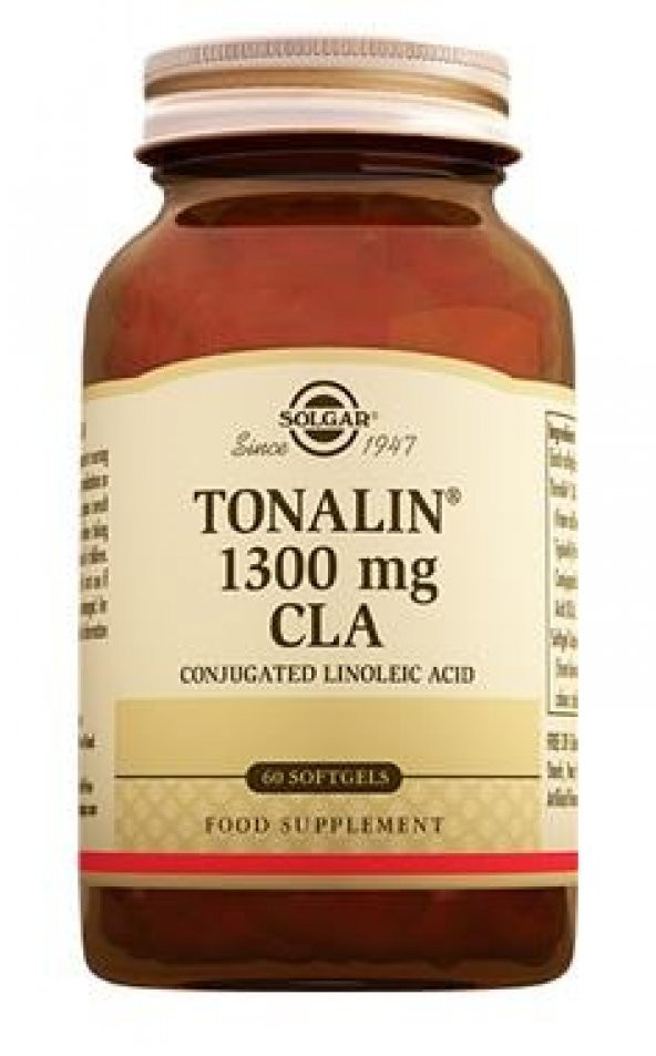 Solgar Tonalin CLA 1300 mg 60 Kapsül
