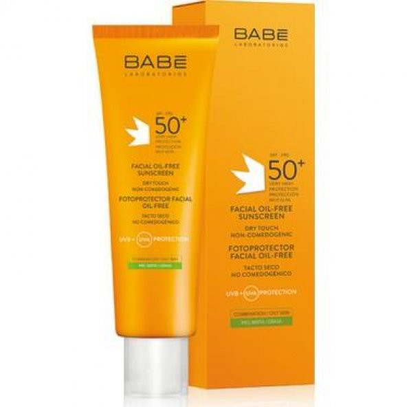 Babe SPF 50+ Facial Oil Free 50 ml Yüz İçin Yağsız Güneş Koruyucu