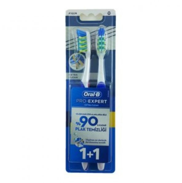 Oral-B Pro-Expert Extra Clean Diş Fırçası 1+1