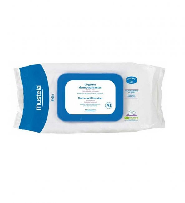 Mustela Dermo Soothing Wipes 70 Adet