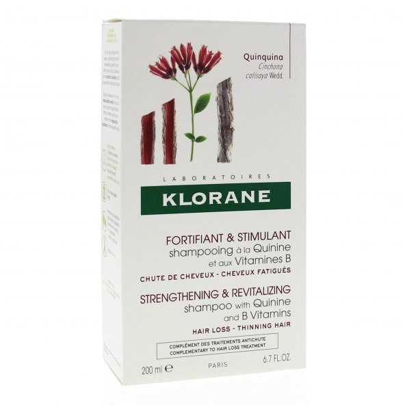 Klorane Quinquina 200ml Kinin ve B Vitamini İçeren Şampuan