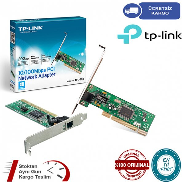 TP-LINK TF-3200 10/100Mbps PCI Network Adaptör