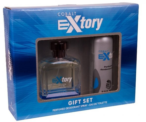 Extory Cobalt Parfum set