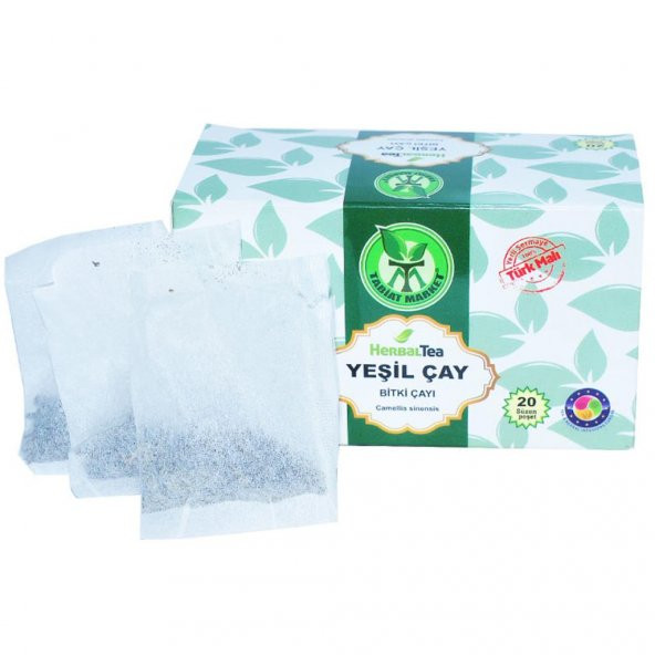 Tabiat Market Herbal Tea Yeşil Çay Bitki Çayı Camellia Sinensis 20li Poşet Yeşilçay - 2