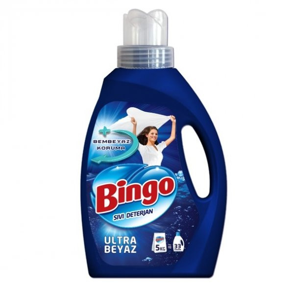 Bingo Matik Sıvı Deterjan 2145ml Ultra Beyaz
