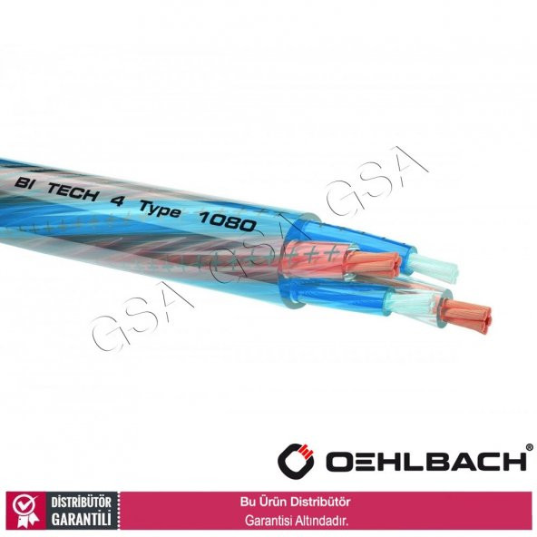 Oehlbach 1080 Bi-Tech Bi-Wiring Hoparlör Kablosu - METRE