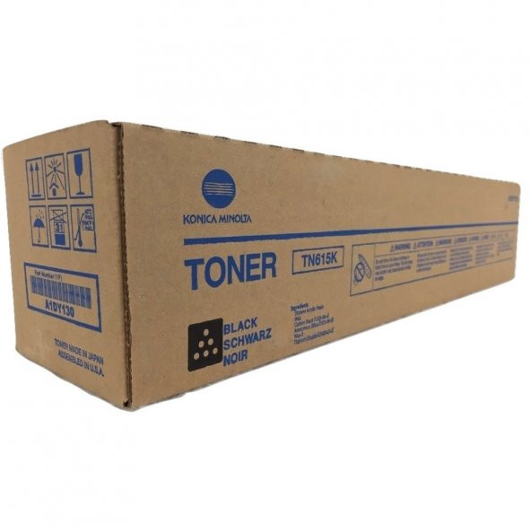 KONICA MINOLTA TN-615K C8000 SİYAH TONER ORJİNAL 91.000 SAYFA A1DY150