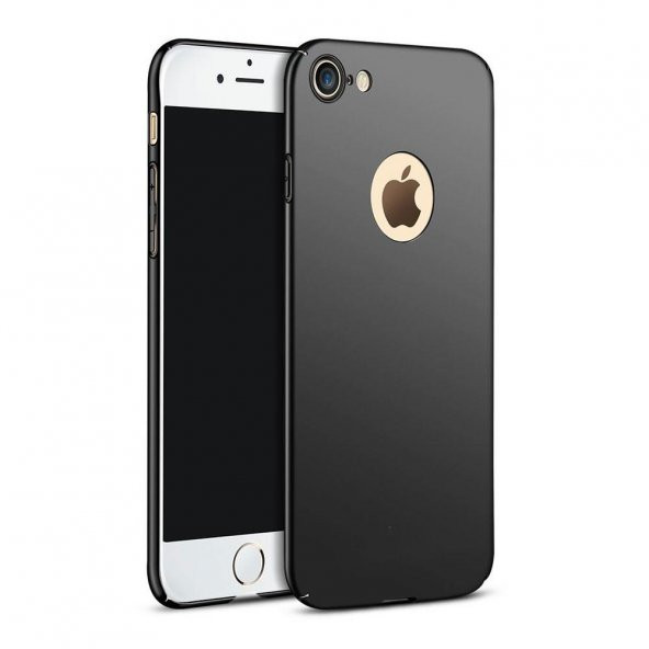 Kapakevi iPhone 7 Plus Slim Fit Kadife Dokulu 1.Sınıf Sert Kılıf