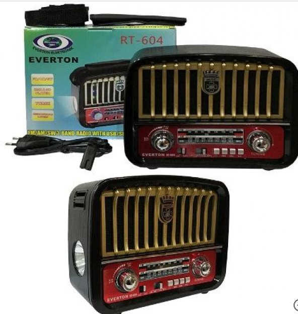 Everton RT-604 USB-SD-FM Fenerli Radyo