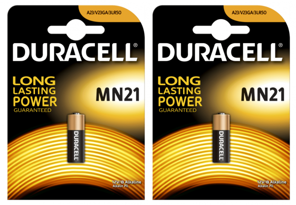 Duracell MN21 12V Alkaline Pil 2 Paket (2 Adet)