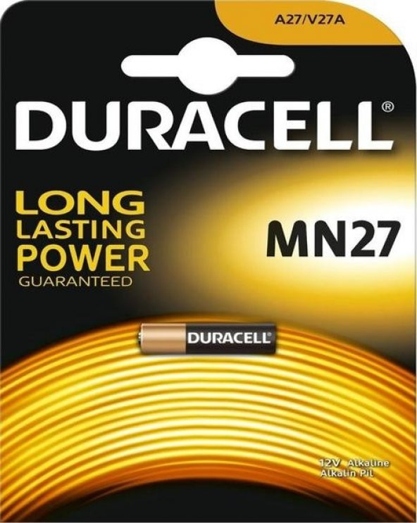 Duracell Ultra Lityum Pil MN 27 1 Adet
