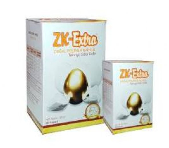 ZK EXTRA YUMURTA ZARI TAKVİYE EDİCİ GIDA 60 KAPSÜL (Mensei Türkiye)