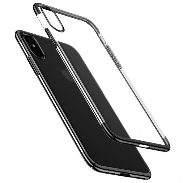 Baseus Glitter Case For Iphone X Black