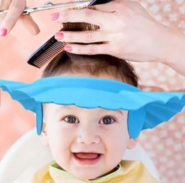 Agubugu Baby – Bebek Çocuk Banyo Şapkası MAVİ-AGU-063