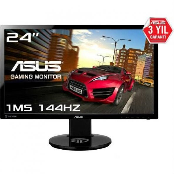 Asus VG248QE 24” 144hz 1ms (DVI+HDMI+Display) Full HD LED Oyuncu Monitör