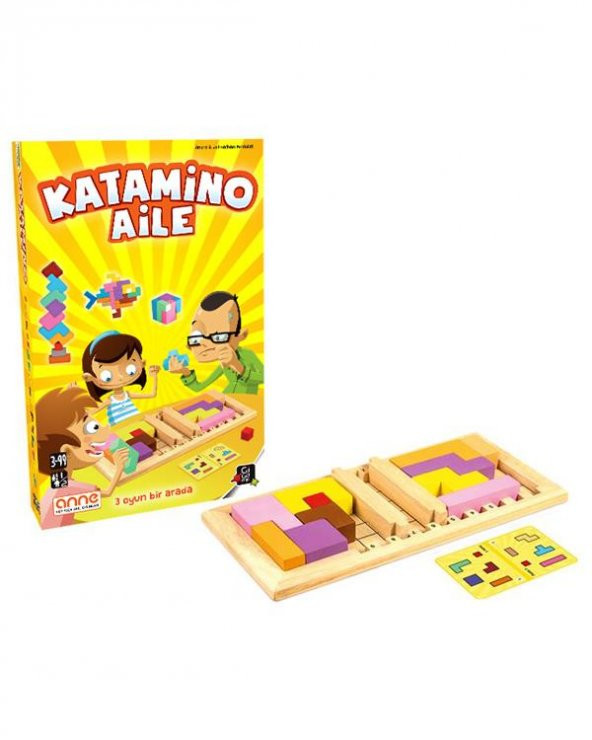 Katamino Aile 3-99 Yaş Anne Akıl Oyunları