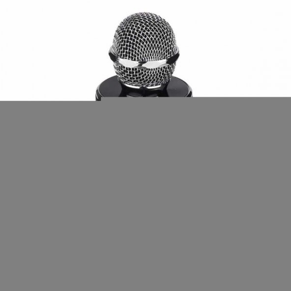 Karaoke Mikrofon Radyo Bluetooth Hoparlör Ses Bombası Müzik Çalar - 4