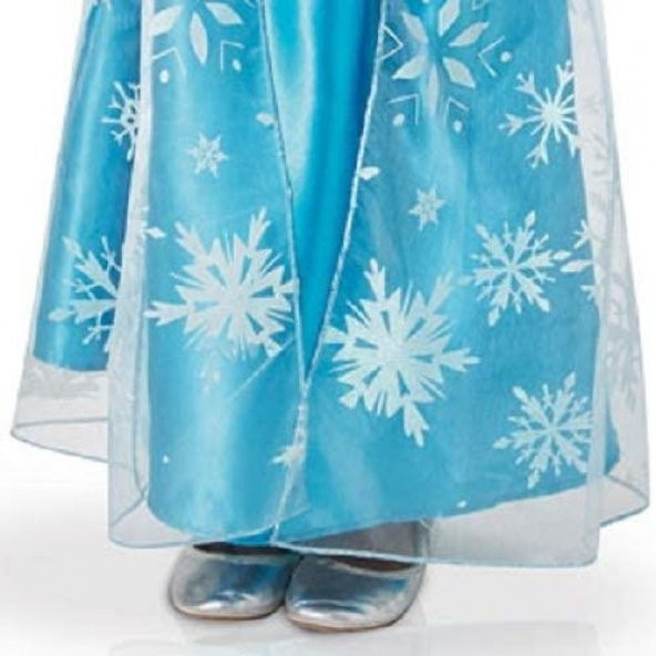 Disney Frozen KullanAtMarket Buzlar Prensesi Elsa Kostüm 7-9 Yaş