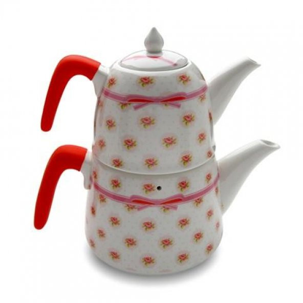 Vitale Porselen Çaydanlık Ct0014 Demlik Çaycı Çay