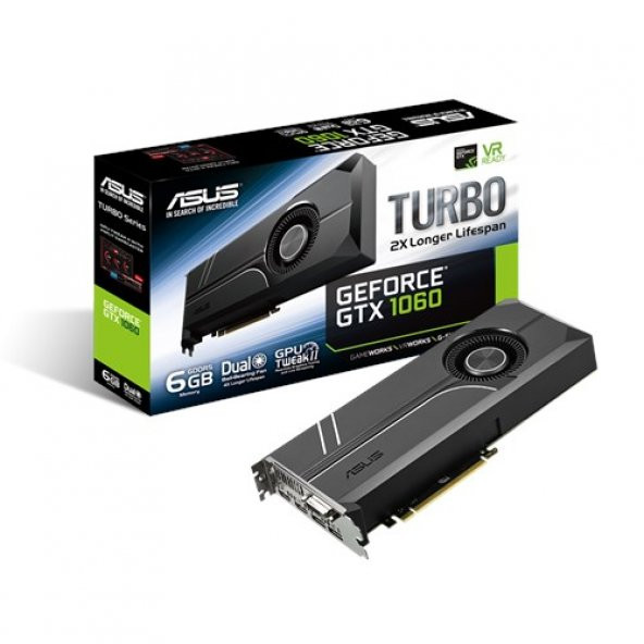 Asus TURBO-GTX1060-6G 6GB 192Bit GDDR5