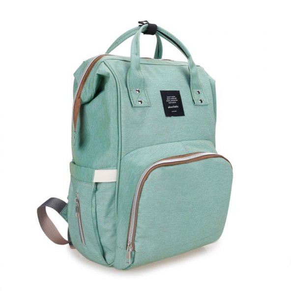 AboutBaby ANNE BEBEK BAKIM SIRT ÇANTASI ALT AÇMA+ BEBEK ARABASINA BAĞLAMA APARATI HEDİYE - Resim 6