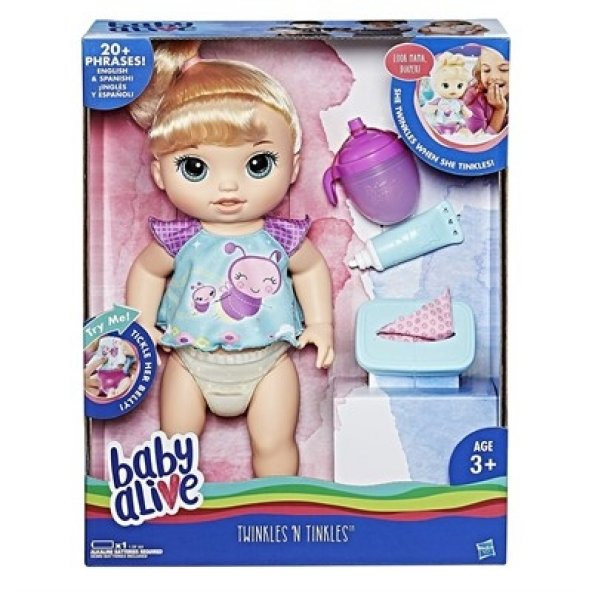 Hasbro Baby Alive Işıltılı Bebeğim C2700