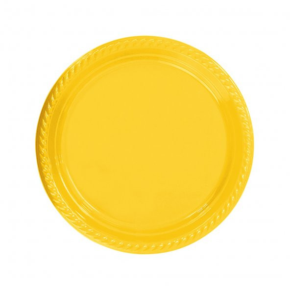 Tabak Plastik 22 Cm (25 Adet) - 8