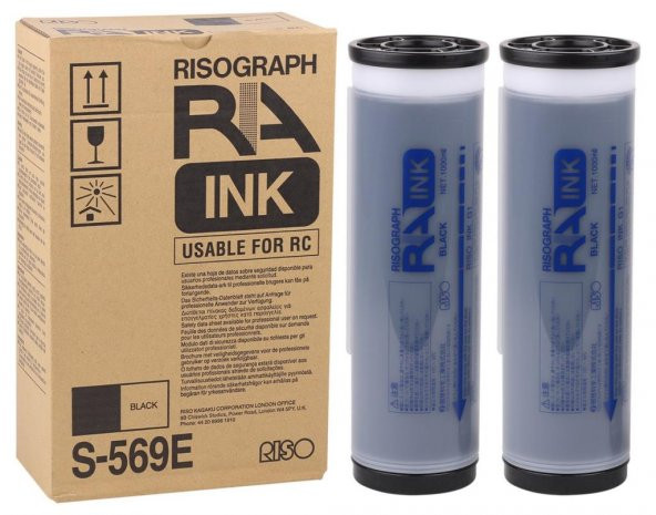 Riso (S-569) Orjinal Mürekkep RA-RC-4000-4050-4200-4300-4500-4900