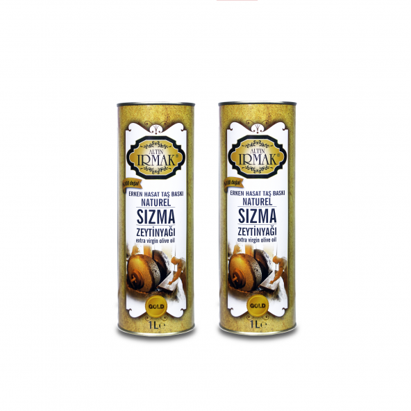 altın ırmak erken hasat taşbaskı naturel sızma zeytinyağı iki litre - 2
