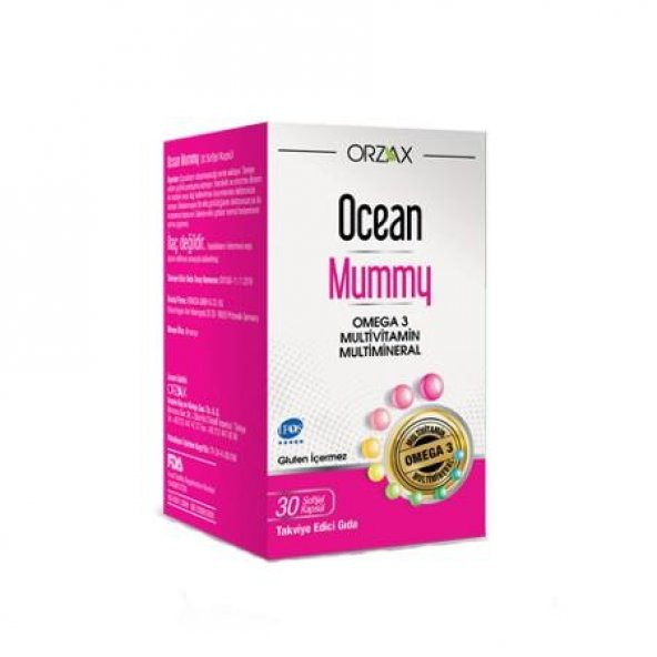 Ocean Mummy 30 Softjel Kapsül SKT:10.2020
