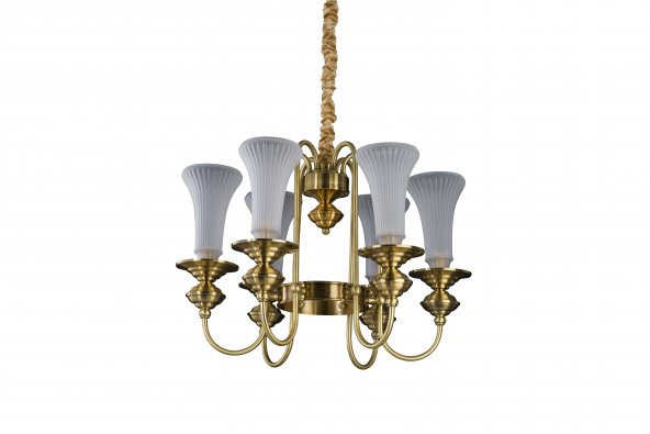 ALUNA Lighting - Saten Bronz Avize FAY/00111-6-CH