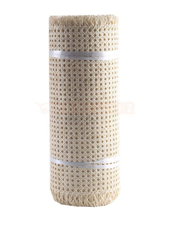 60 cm Ahşap Hasır Naturel