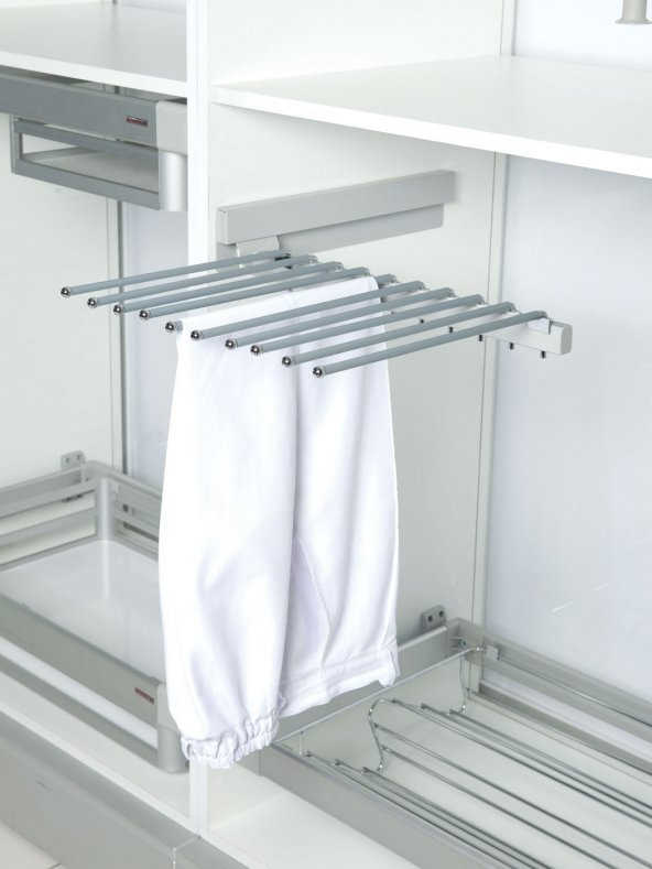 Starax 6035 Raylı Pantolon Askısı