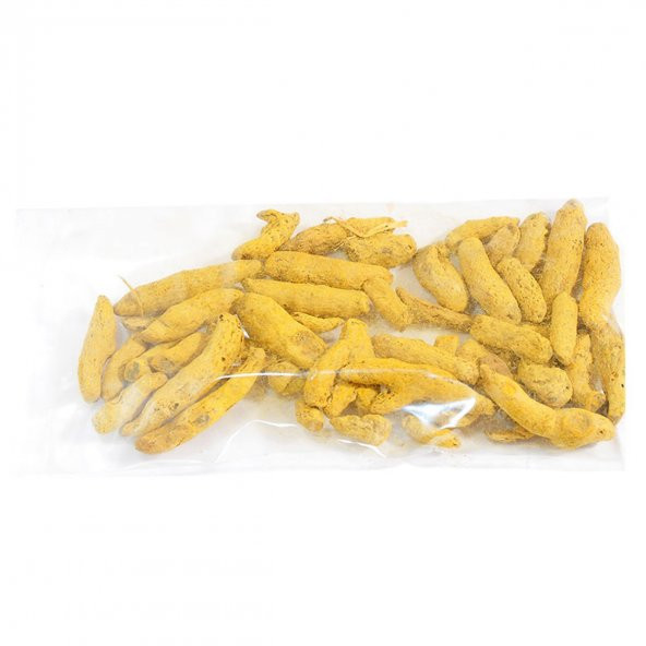 Zerdeçal Kökü Doğal Tane 100 Gr Paket - 5