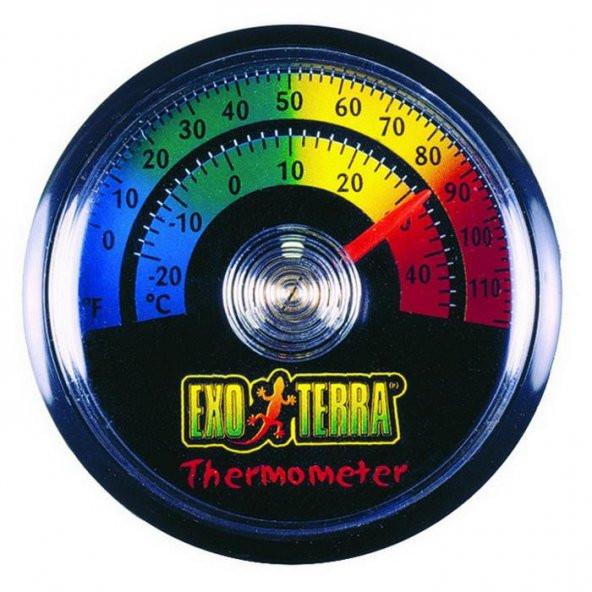 Exo Terra 7000-PT2465 Yuvarlak Teraryum Termometresi