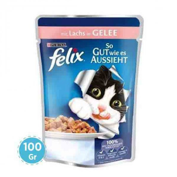 Felix Tavuklu Kedi Maması 100 Gr