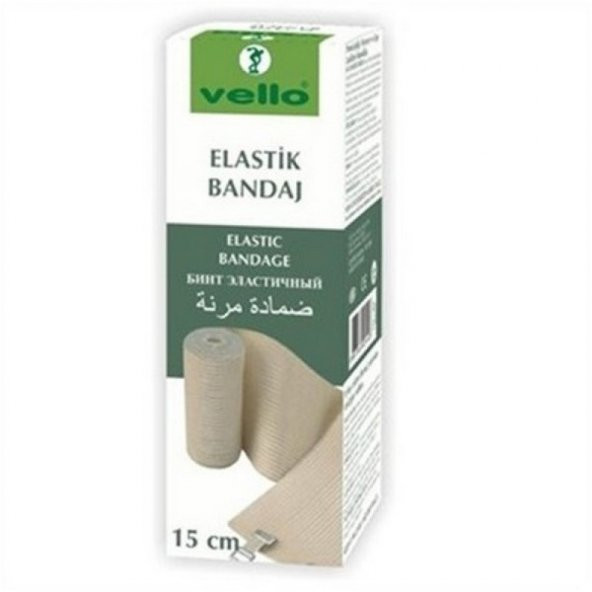 Vello Elastik Bandaj 15cm