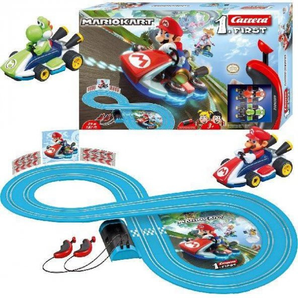 Carrera Süper Mario Kart Yarış Pisti Oyun Seti