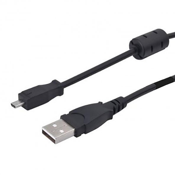 Kodak Z1012 IS  Z1085 IS  Z1275  Z1285  Usb Data ve Şarj Kablosu - 2