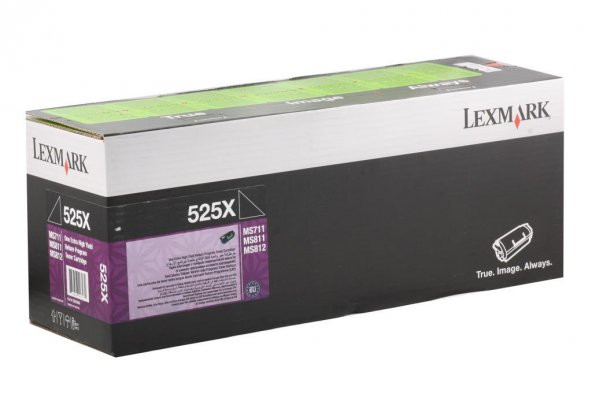 Lexmark 52D5X00 45000 Sayfa Siyah Return Toner