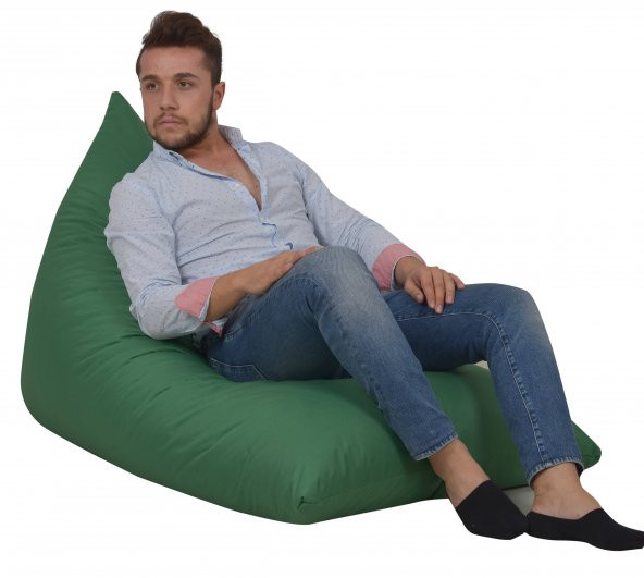 PUFUMO ŞEZLONG ARMUT KOLTUK YEŞİL - 3