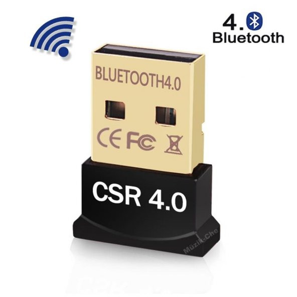 Bluetooth V4.0 USB Dongle Adaptör 20m Mesafeli Csr 4.0