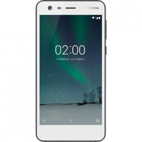Nokia 2  8Gb Beyaz Cep Telefonu (Nokia Tükiye Garantili)