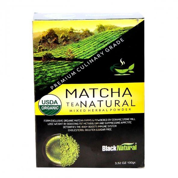 Matcha Natural Çayı 100Gr - 6