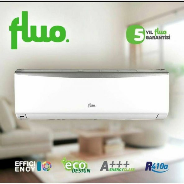 Fluo Tempo Duvar Tipi 9.000 Btu Inverter Ecodesign Klima A+++