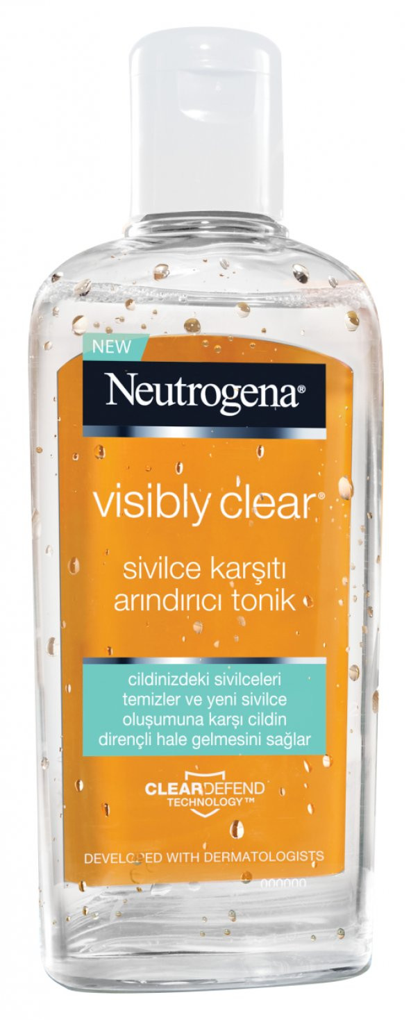 Neutrogena Visibly Clear Sivilce Karşıtı Arındırıcı Tonik 200ml