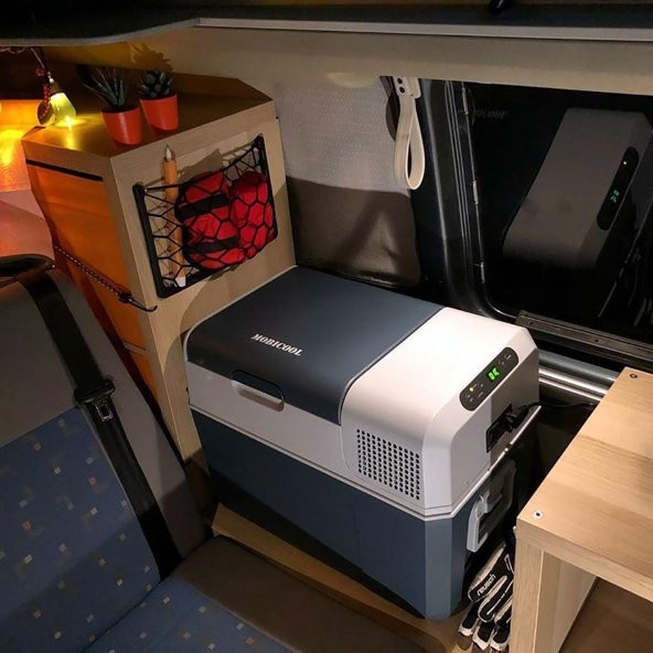 Mobicool FR34 12/24/220Volt AC/DC 31 Litre Kompresörlü Oto Buzdolabı - 5