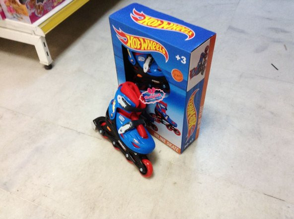 Hot Wheels Ayarlanabilir Çocuk Pateni 30 -33 Alıştırma Tekerli - 2