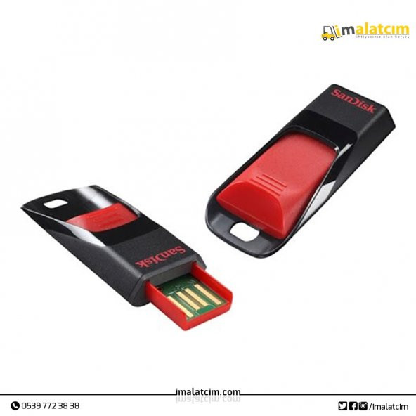 SANDISK 8GB USB BELLEK CRUZER EDGE SDCZ51-008G-B35